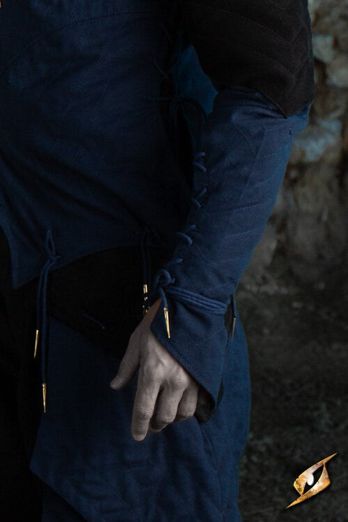 Epic Armoury Eventide Pourpoint - Dark Elf / Rogue Wambuis (Cotton & Suede) - The Prop Shop