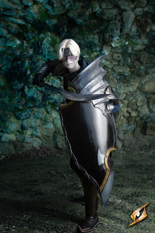 Eventide Shield (Stronghold) | Latex-vrij Elven LARP Schild Epic Armoury
