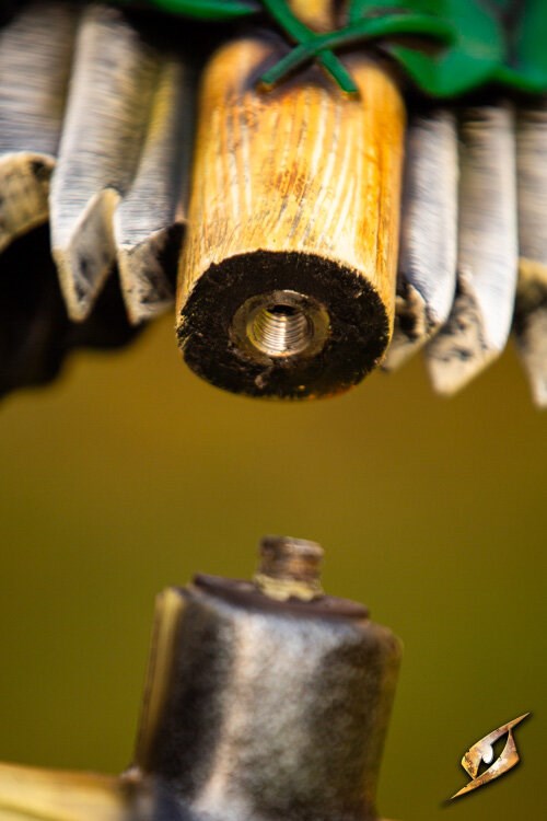 Winged Skull Banier Top (PU Foam) | Modulaire LARP Topper Epic Armoury