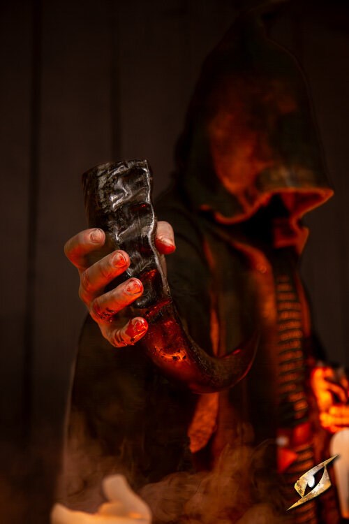 Ritualistic Drinking Horn (~500ml) | Gesneden Viking Hoorn Epic Armoury