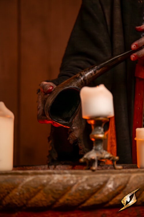 Ritualistic Drinking Horn (~500ml) | Gesneden Viking Hoorn Epic Armoury