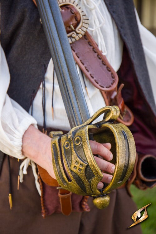 Basket-Hilted Broadsword (100 cm) | Renaissance LARP Zwaard Epic Armoury