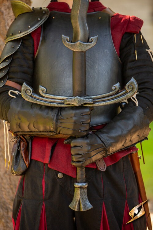 Landsknecht Flamberge (140 cm) | LARP Zweihänder (Latex Coated) Epic Armoury