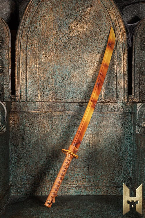 Ryūgan Katana (Stronghold) | Premium EVA Foam LARP Zwaard Citrine Stronghold - Master Collection