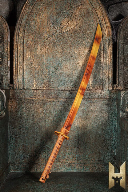Ryūgan Katana (Stronghold) | Premium EVA Foam LARP Zwaard Citrine Stronghold - Master Collection