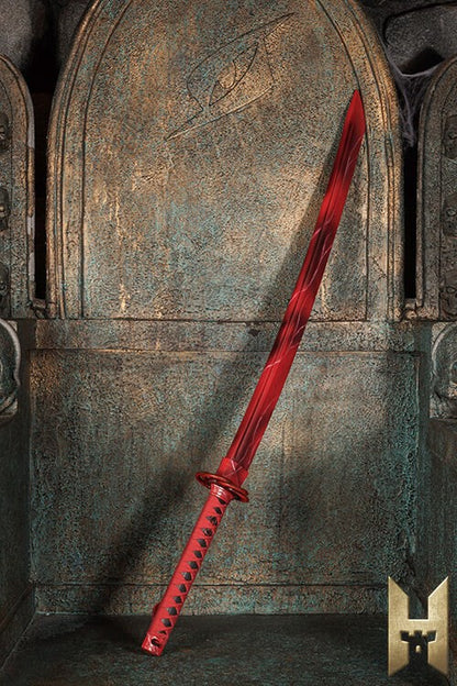 Ryūgan Katana (Stronghold) | Premium EVA Foam LARP Zwaard Ruby Stronghold - Master Collection