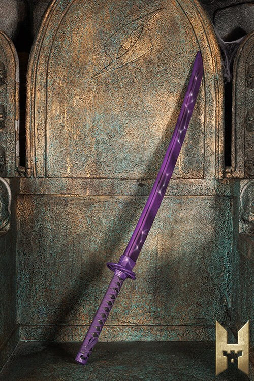 Ryūgan Katana (Stronghold) | Premium EVA Foam LARP Zwaard Amethyst Stronghold - Master Collection