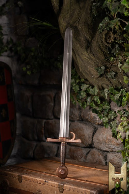 Milanese Sword (Stronghold) | Premium Foam LARP Langzwaard Bronze 91cm Stronghold - Master Collection