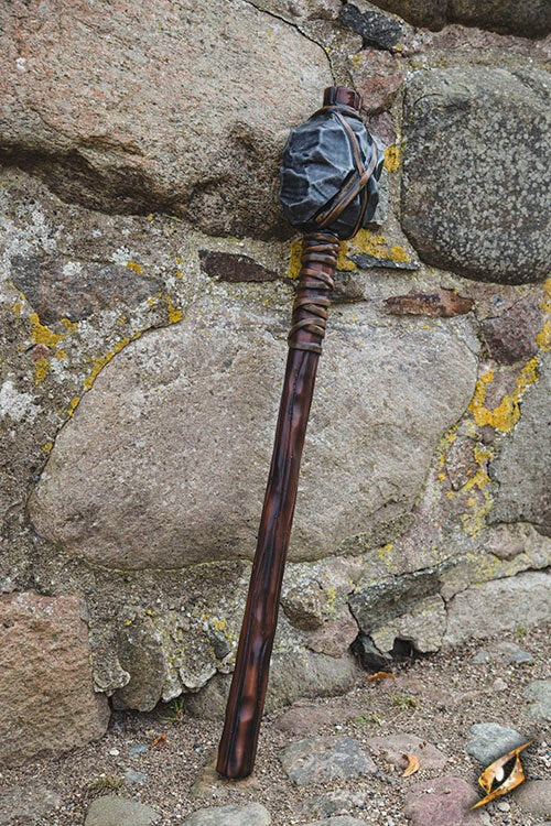 Epic Armoury Stone Mace (70 cm) - Primitieve LARP Knots Epic Armoury