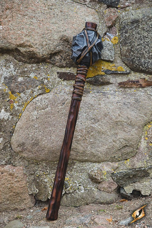 Epic Armoury Stone Mace (70 cm) - Primitieve LARP Knots Epic Armoury