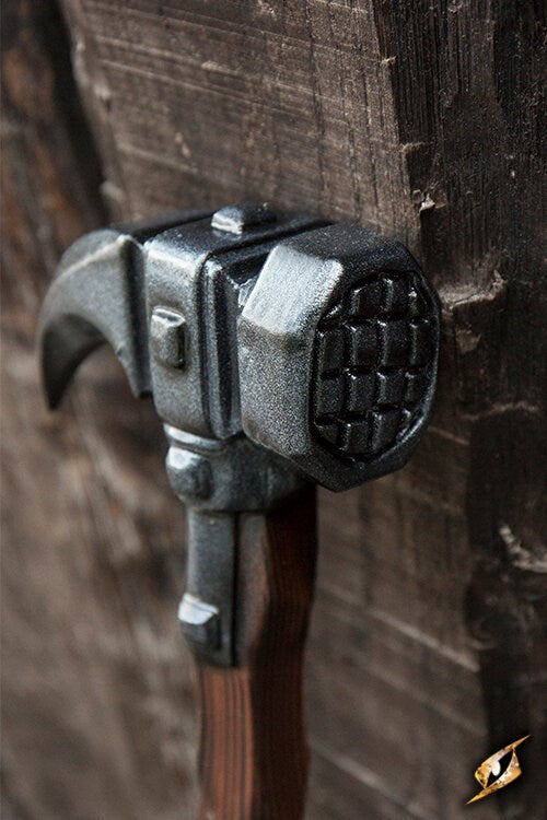 Epic Armoury Warhammer 85 cm - Eenhandige LARP Strijdhamer Epic Armoury