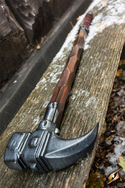 Epic Armoury Warhammer 85 cm - Eenhandige LARP Strijdhamer Epic Armoury