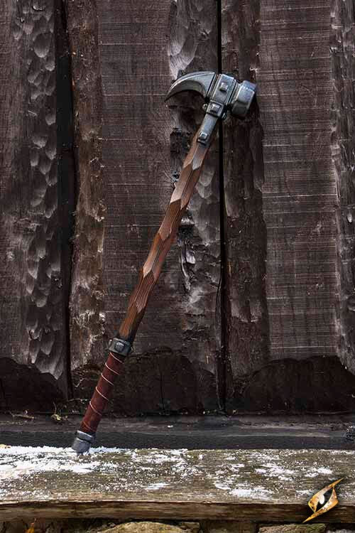 Epic Armoury Warhammer 85 cm - Eenhandige LARP Strijdhamer Epic Armoury