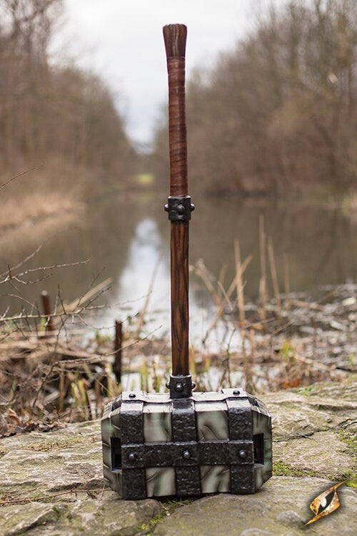 Epic Armoury Stone Hammer (105 cm) - LARP Stenen Strijdhamer Epic Armoury