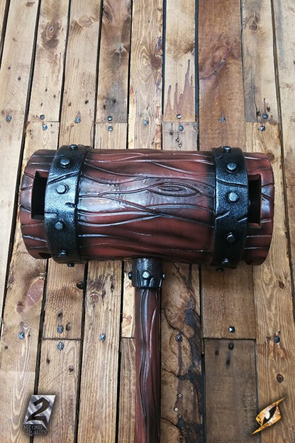 Epic Armoury War Mallet (101 cm) - Tweehandige Houten Strijdhamer Epic Armoury