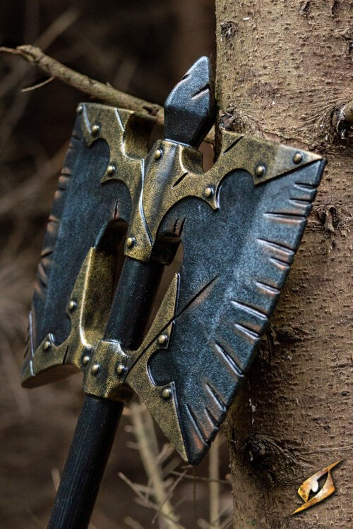 Epic Armoury Double Headed Chaos Axe (140 cm) - LARP Stafwapen Epic Armoury