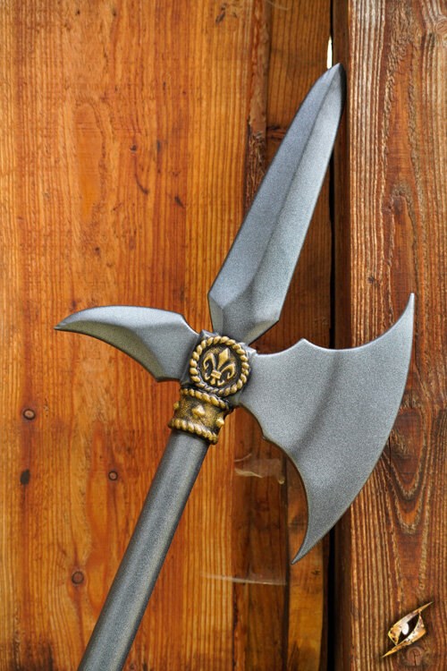 Epic Armoury Soldier Halberd - Steel Finish (190 cm) - LARP Stafwapen Epic Armoury