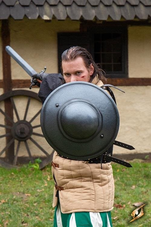 Fencing Buckler (25 cm) | LARP Beukelaar (Latex Coated) Epic Armoury