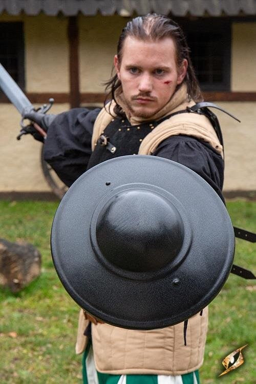 Fencing Buckler (25 cm) | LARP Beukelaar (Latex Coated) Epic Armoury