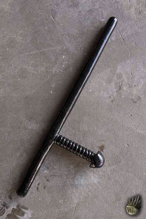 Dark Moon Tonfa (60 cm) - LARP Politieknuppel (Side-Handle Baton) Dark Moon