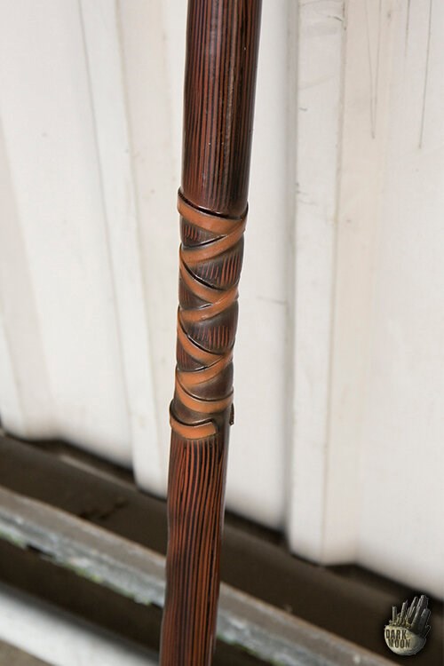 Dark Moon Gear Axe (155 cm) - Steampunk Stafwapen Dark Moon