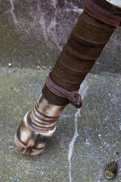 Dark Moon Pipe Hammer (65 cm) - Improvised Post-Apoc LARP Wapen Dark Moon