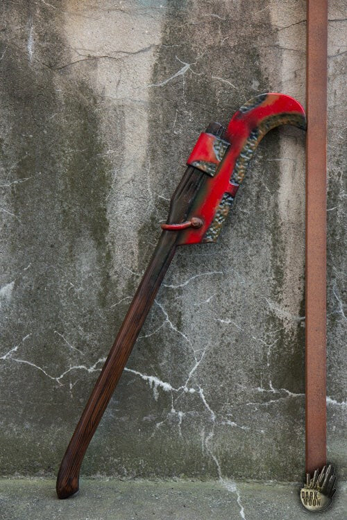 Dark Moon Bush Hook (85 cm) - LARP Wapen (Improvised Machete) Rood Dark Moon