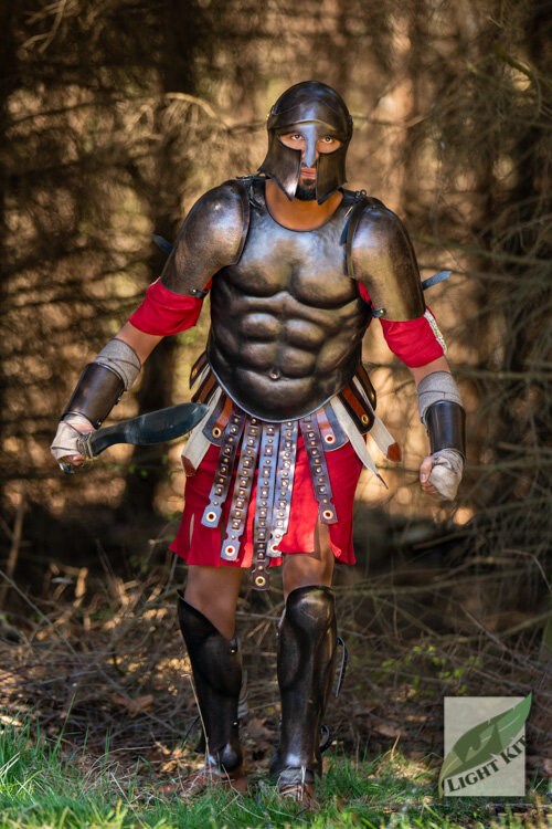 Spartan Armour Set (PU Foam) | Grieks LARP Harnas (Lichtgewicht) Light Kit