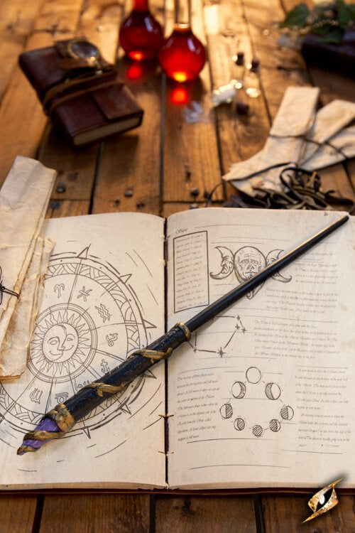 Epic Armoury Enchanter Wand (35 cm) - Houten Toverstaf Zwart Epic Armoury