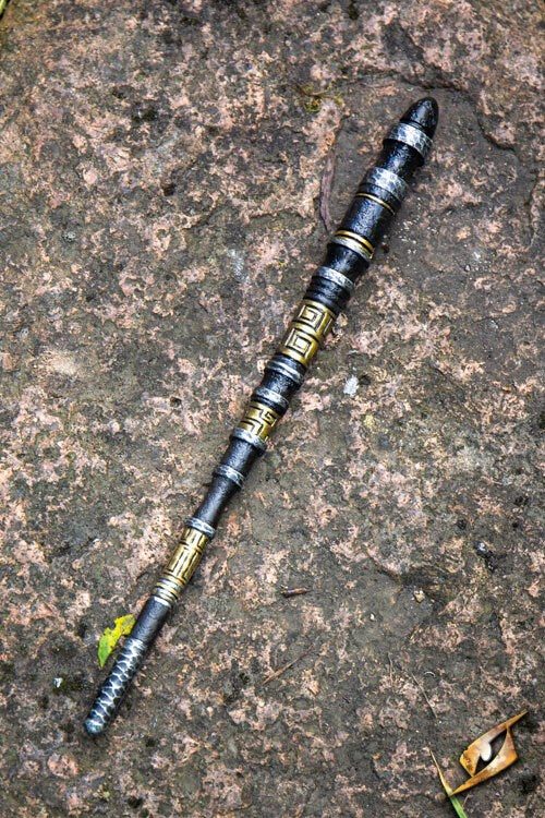 Epic Armoury Mystic Wand (35 cm) - Houten Toverstaf Zwart Epic Armoury