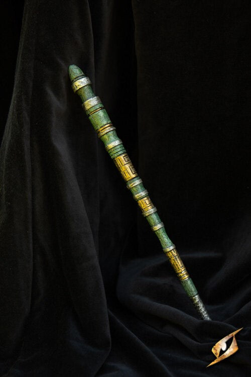 Epic Armoury Mystic Wand (35 cm) - Houten Toverstaf Groen Epic Armoury