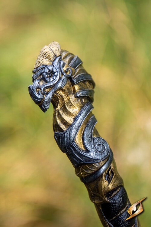 Epic Armoury Faust Wand (35 cm) - Houten Toverstaf (Dark Wizard Style) Epic Armoury