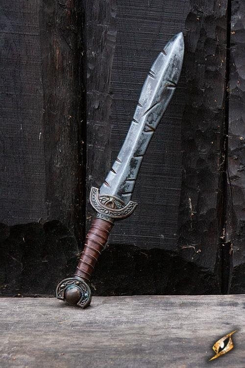 Celtic Leaf Sword (Battleworn) | 60/85/100cm LARP Zwaard (Latex) 60cm Epic Armoury