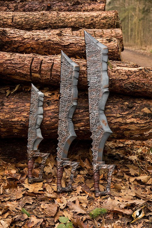 Orc Cleaver (Hybride) | 60/85/100cm LARP Hakmes (Latex/PU) Epic Armoury