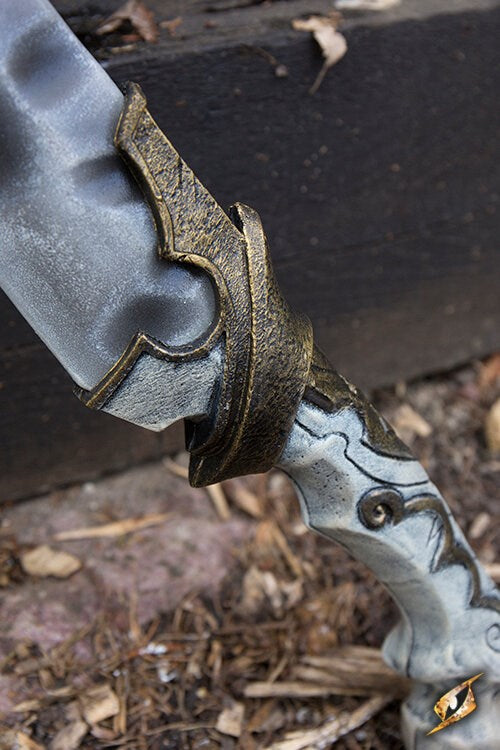 Bone Scimitar (85 cm) | Hybride 'Orc' LARP Zwaard (Latex/PU) Epic Armoury