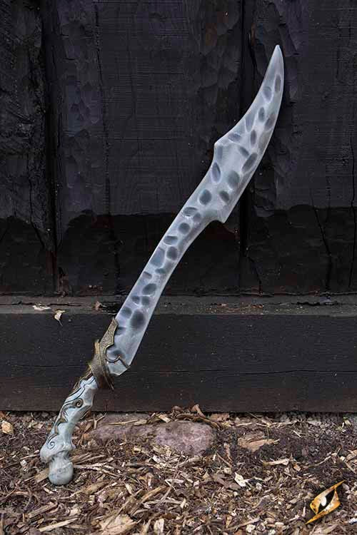 Bone Scimitar (85 cm) | Hybride 'Orc' LARP Zwaard (Latex/PU) Epic Armoury