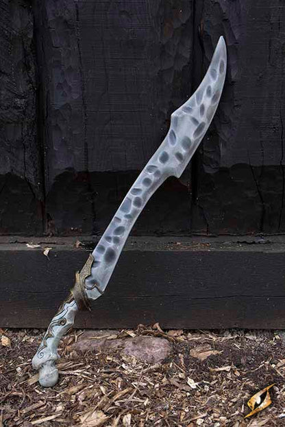 Bone Scimitar (85 cm) | Hybride 'Orc' LARP Zwaard (Latex/PU) Epic Armoury