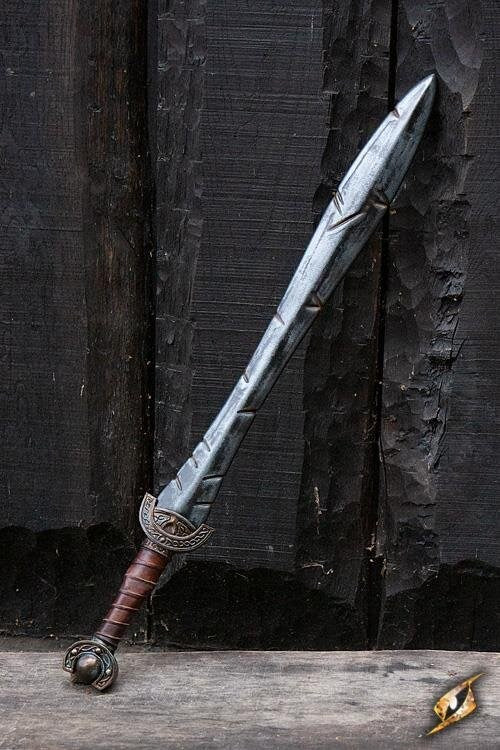 Celtic Leaf Sword (Battleworn) | 60/85/100cm LARP Zwaard (Latex) Epic Armoury
