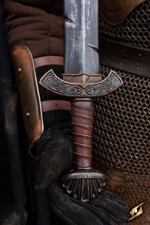 Battleworn Viking Zwaard (Hybride) | 85/100cm LARP Wapen Epic Armoury