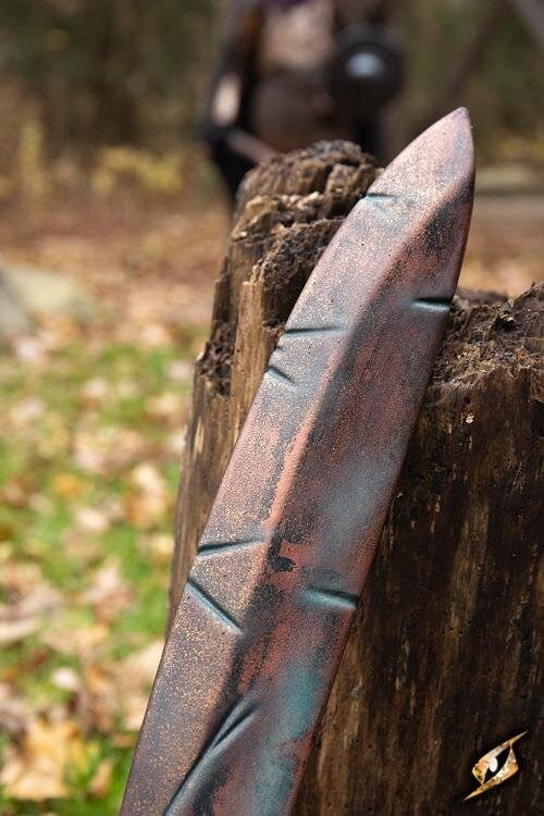 Battleworn Falcata (85 cm) | Hybride LARP Zwaard (Latex/PU) Epic Armoury