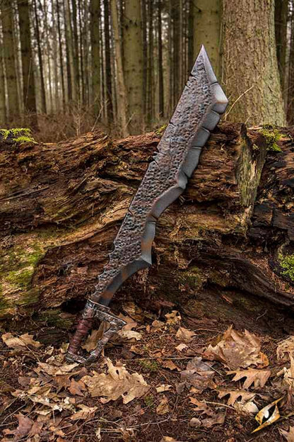 Orc Cleaver (Hybride) | 60/85/100cm LARP Hakmes (Latex/PU) 100cm Epic Armoury