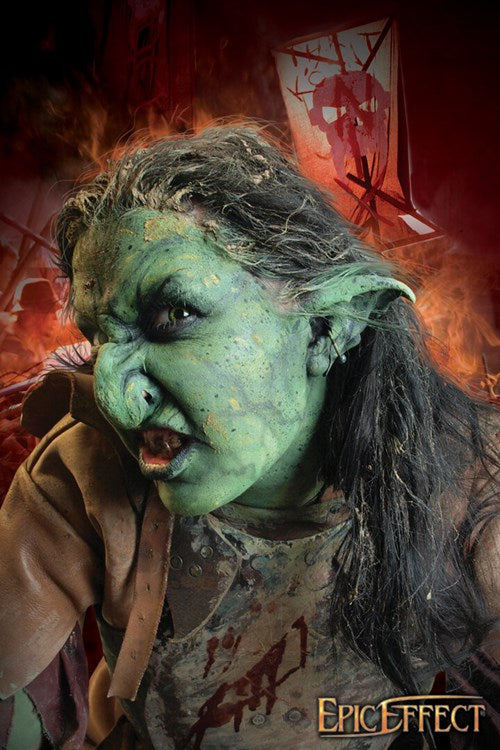 Orc Oren (Paar) | Latex Protheses voor LARP & Cosplay (Orc/Goblin) Epic Effect