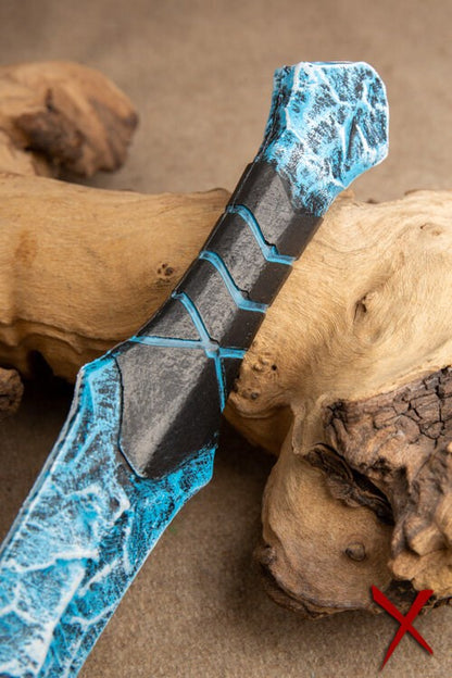 Frost Tongue LARP Werpmes | Veilig Kernloos PU Foam Wapen LarpSpot