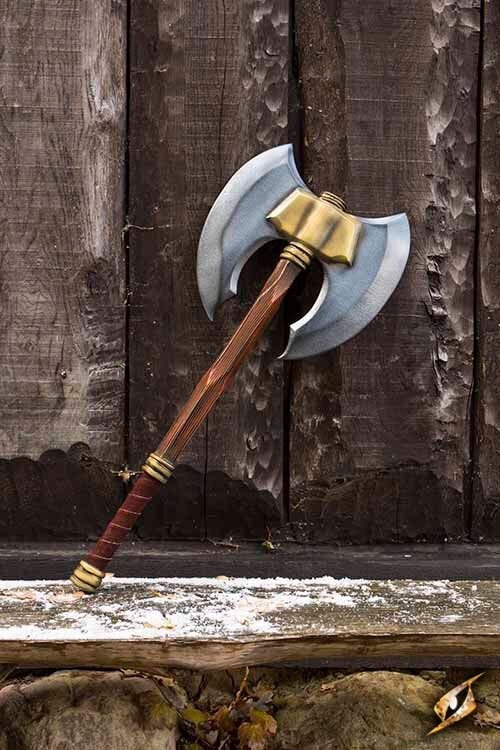 Epic Armoury Double Headed Battle Axe (85 cm) - Dubbele LARP Strijdbijl Epic Armoury