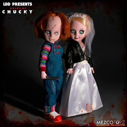 Chucky & Tiffany Living Dead Dolls Set | 25cm Horror Doll Mezco Toyz