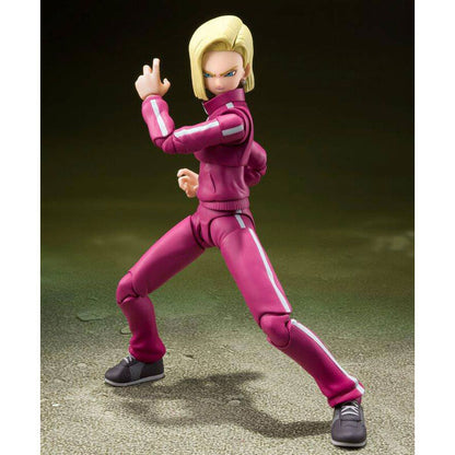 Android 18 Figuur (Universe Survival Saga) | 14cm DB Super Tamashi Nations