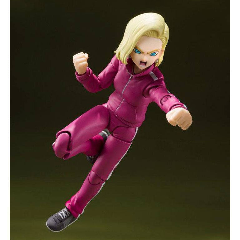 Android 18 Figuur (Universe Survival Saga) | 14cm DB Super Tamashi Nations