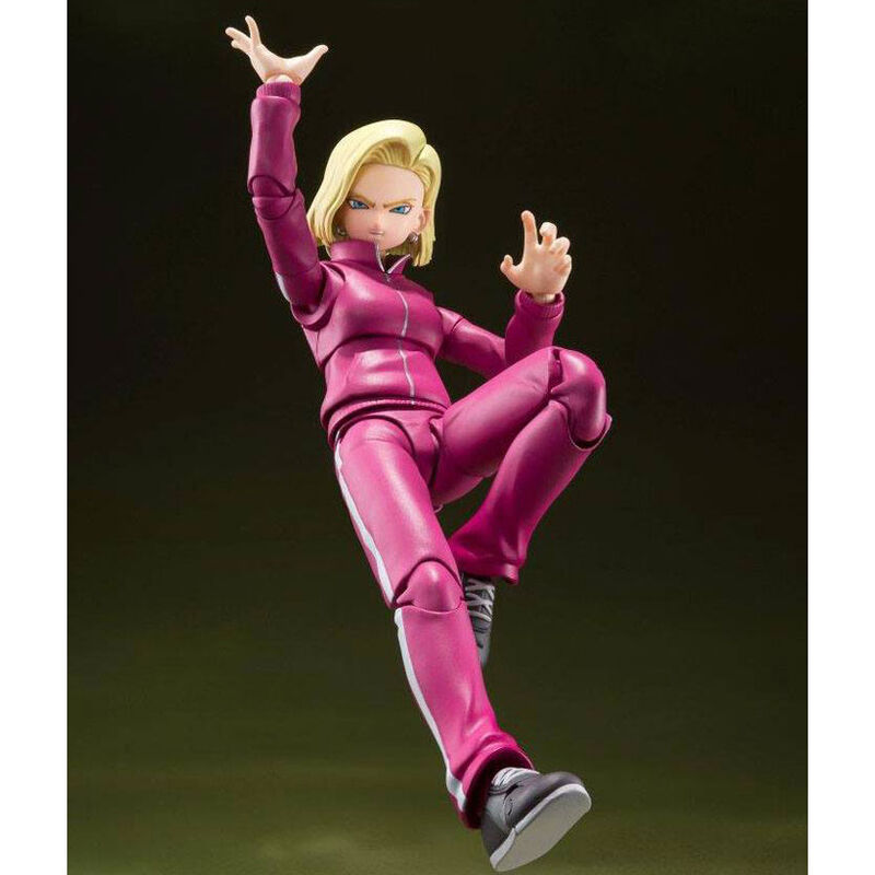 Android 18 Figuur (Universe Survival Saga) | 14cm DB Super Tamashi Nations