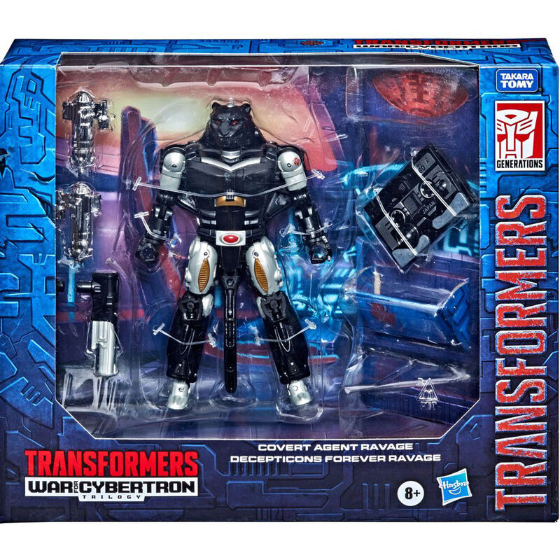 Ravage Agent & Forever Ravage Set | 15cm Transformers WFC Hasbro