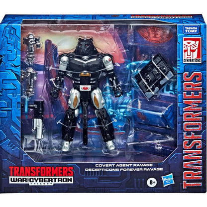 Ravage Agent & Forever Ravage Set | 15cm Transformers WFC Hasbro